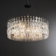 Calista Modern Luxury Round K9 Crystal Chandelier 36", 48", 60", Living Room Chandelier