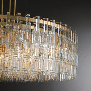 Calista Modern Luxury Round K9 Crystal Chandelier 36", 48", 60", Living Room Chandelier