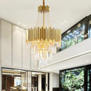 Blus Lighting Kubica Crystal Chandelier