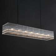 Cassius Modern Glass Chandelier For Living Room, Over Dining Table