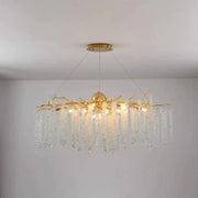 Lacuna white branch chandelier