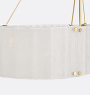 Willamette Glass Linear Chandelier 48''