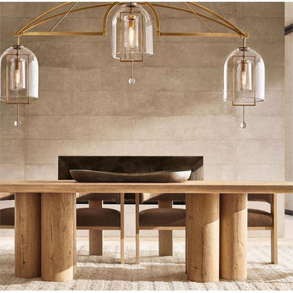 Fulcram Linear Chandelier 85" 3-Lights
