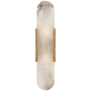 Lowell Melange Elongated Alabaster Wall Sconce 28''