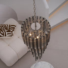 Lucente Noir Spiral Chandelier - Vakkerlight