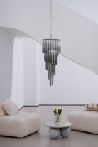 Lucente Noir Spiral Chandelier - Vakkerlight