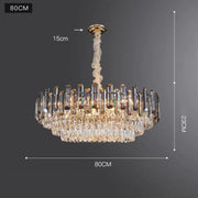 Blus Lighting Luxury Irene Luxury Crystal Chandelier