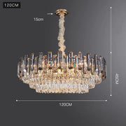 Blus Lighting Luxury Irene Luxury Crystal Chandelier