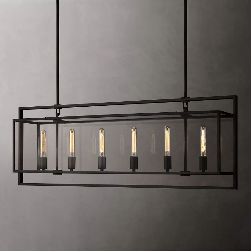 Baker Vintage Rectangle Chandelier