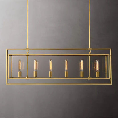 Baker Vintage Rectangle Chandelier