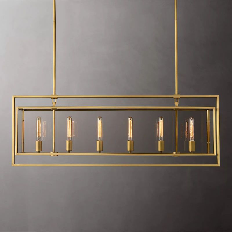 Baker Vintage Rectangle Chandelier
