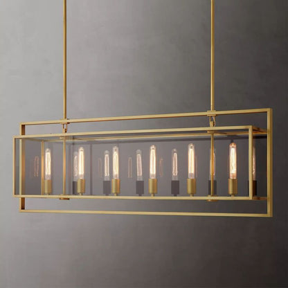 Baker Vintage Rectangle Chandelier
