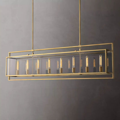 Baker Vintage Rectangle Chandelier