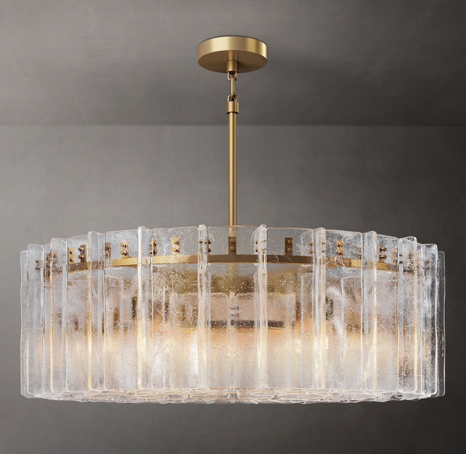 Custom Lattace Round Chandelier 60"