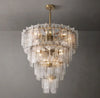 Lattice Tired Chandelier 47", Villa Long Chandelier