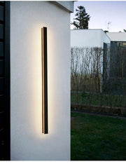 Minimalist Outdoor Long Bar Wall Light