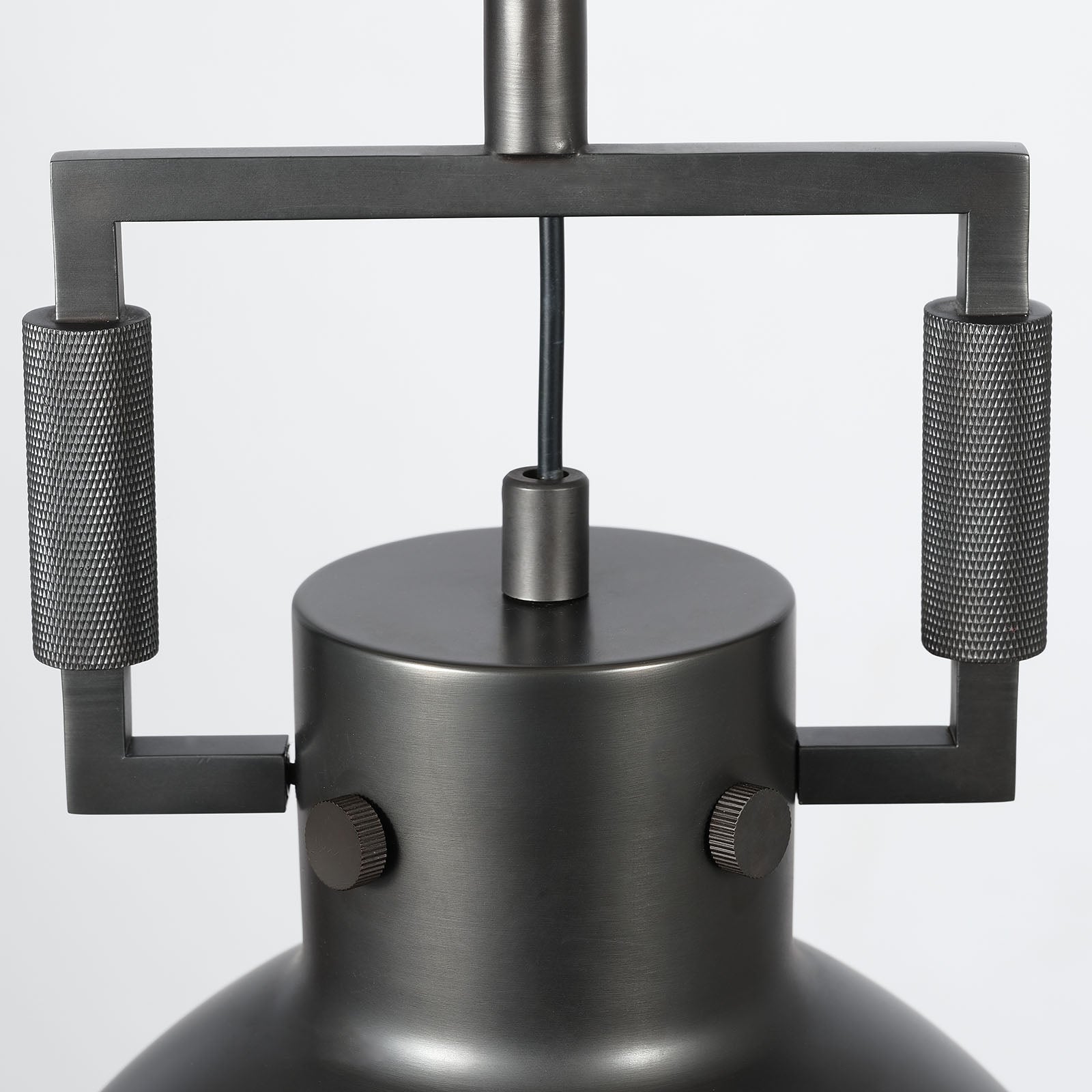Machine Metal Cloche Pendant