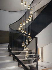 Blushlighting Crystal Staircase Chandelier