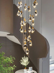 Blushlighting Crystal Staircase Chandelier