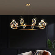 Blushlighting Crystal Crown Chandelier