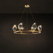 Blushlighting Crystal Crown Chandelier