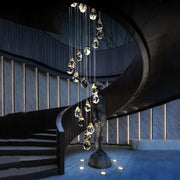 Blushlighting Crystal Staircase Chandelier