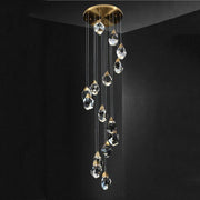 Blushlighting Crystal Staircase Chandelier