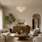 Notturno Crystal Crown Chandelier