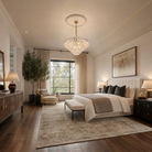 Notturno Crystal Crown Chandelier