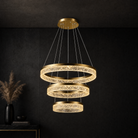 Ocean Star Modern Sculptural Ring Chandelier