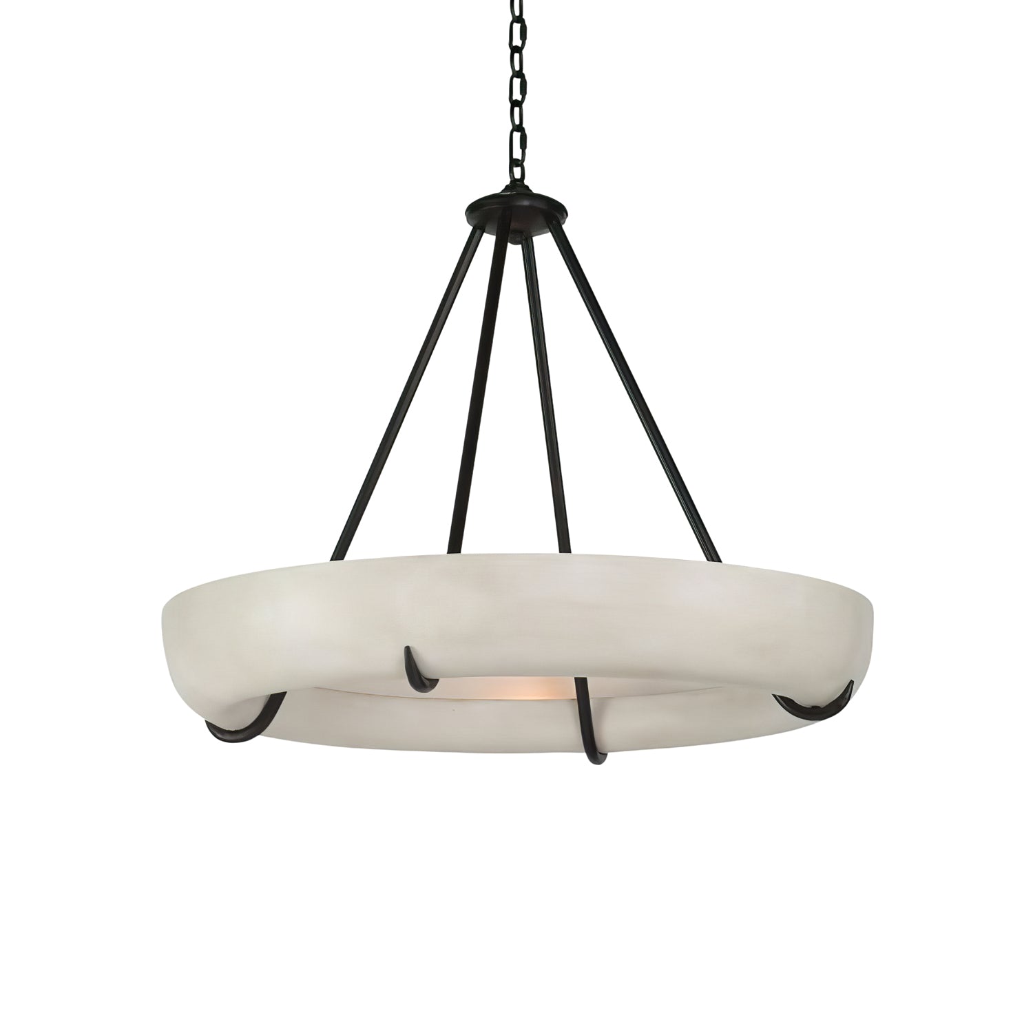 Orion Alabaster Chandelier - Blushlighting