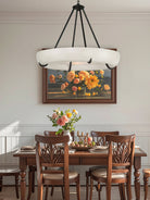Orion Alabaster Chandelier - Blushlighting