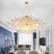 Blus Lighting Luxury Spring Oval Branch Chandelier