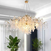 Blus Lighting Luxury Spring Oval Branch Chandelier