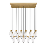 Oval Linear Chandelier