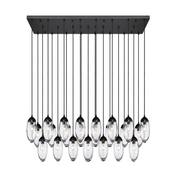 Oval Linear Chandelier