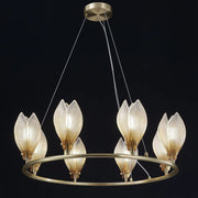 Petals Round Branch Chandelier