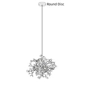 Blushlighting Modern Creative Fashion Stainless Steel Decorative Chandelier Dining / Living Room / Bar / Cafe