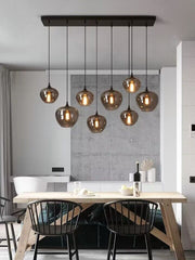 Modern Fashion Multi-headed Glass Lamp Designer Models Coffee, Dining Bar/Table Scandinavian Chandelier