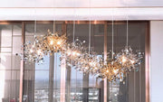 Blushlighting Modern Creative Fashion Stainless Steel Decorative Chandelier Dining / Living Room / Bar / Cafe