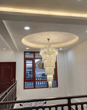 Extra Large Luxury Multi-tiered Crystal Chandelier for Foyer/Staircase