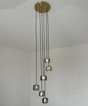 Post-modern Extra-long Pendant Light Fixtures for Staircase/High-ceiling Space/Foyer