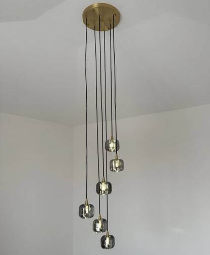 Post-modern Extra-long Pendant Light Fixtures for Staircase/High-ceiling Space/Foyer