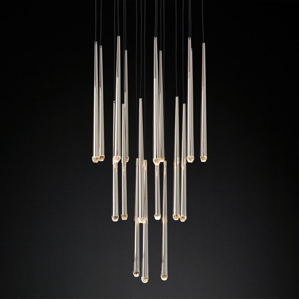 Aquitain Cluster Round Chandelier 30''