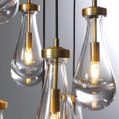 Raindrop Round Chandelier 47’‘