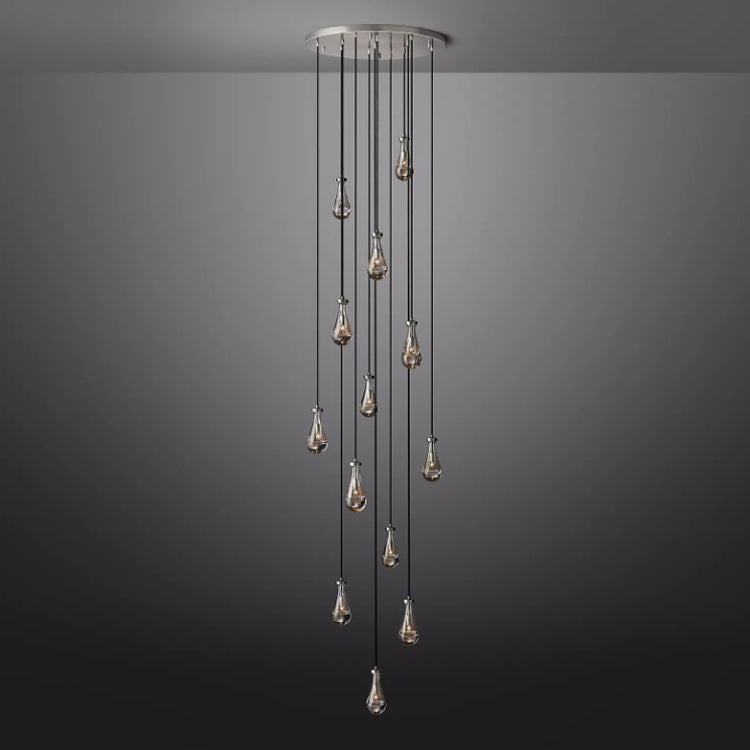 Raindrop Round Chandelier 47’‘