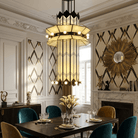 Rayonne Art Deco Chandelier by Blushlighting