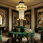 Rayonne Art Deco Chandelier by Blushlighting