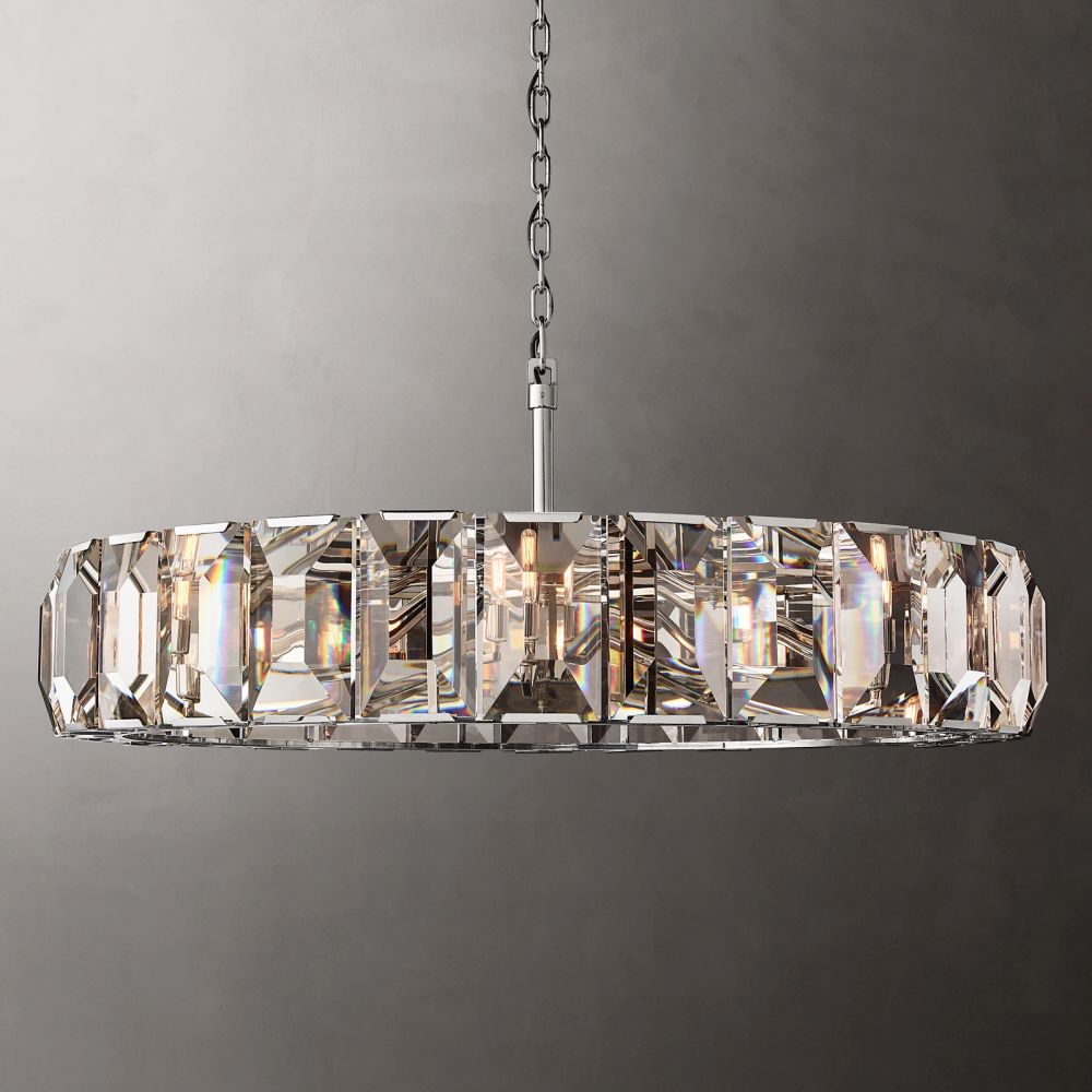 Harlew Crystal Round Chandelier 60''