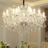 3/6/8/10/12/15/18/24/30/32-Light Antique European Candle Crystal Chandelier